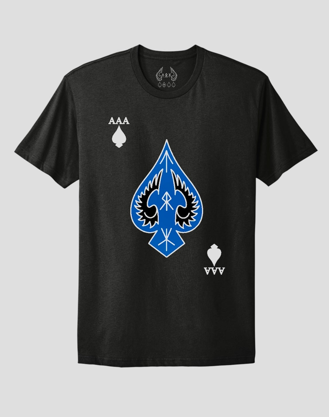 Retro Black Ace of Spades Tee