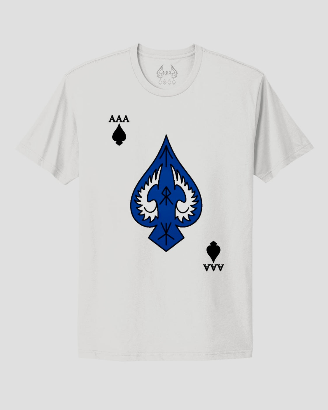 Classic White Ace of Spades Tee